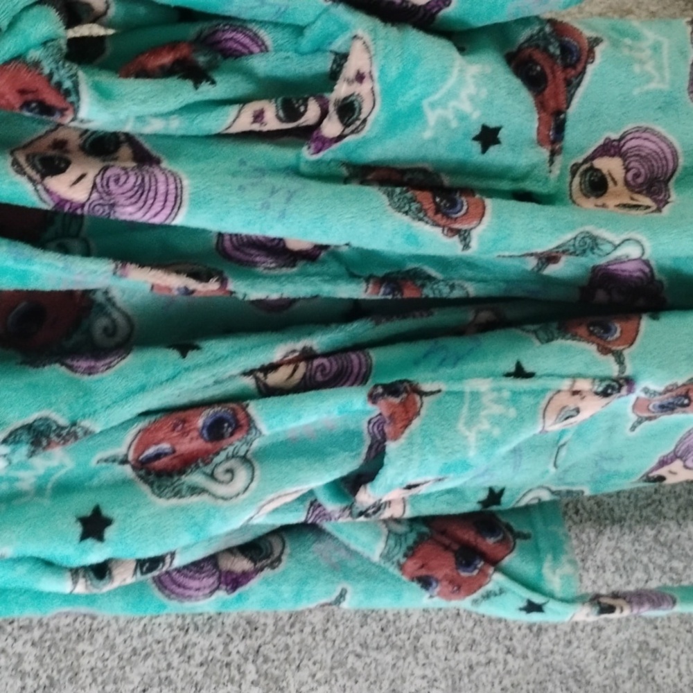 Colorful Character LOL Print Robe - Picture 3 of 4